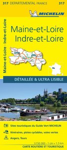 Picture of Carte Départementale Indre-et-Loire, Maine-et-Loire
