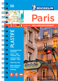 Picture of Plan Paris par arrondissements (Spirale - Plastifié)