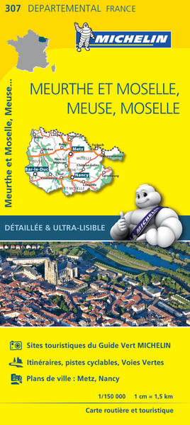 Picture of Carte Départementale Meurthe et Moselle, Meuse, Moselle