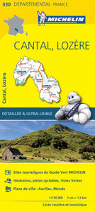 Picture of Carte Départementale Cantal, Lozère