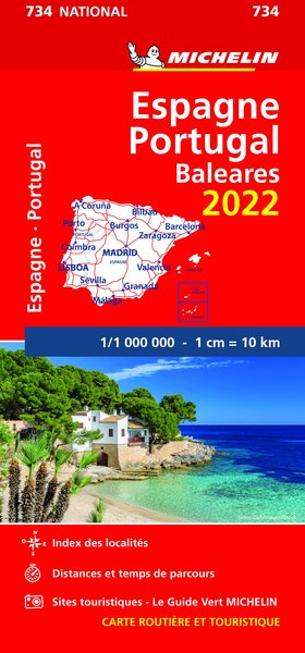 Image de Carte Nationale Espagne, Portugal 2022