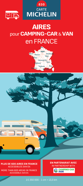 Image de Carte Nationale Aires pour Camping-car & Van en France