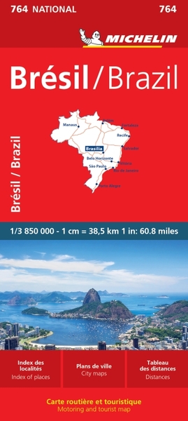 Picture of Carte Nationale Brésil / Brazil
