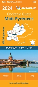 Image de Carte Régionale Midi-Pyrénées 2024
