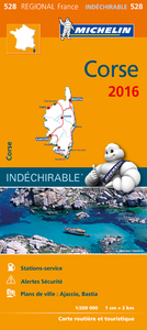 Picture of CARTE REGIONALE 528 CORSE 2016