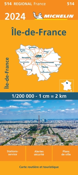 Image de Carte Régionale Ile-de-France 2024