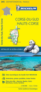 Picture of Carte Départementale Corse-du-Sud, Haute-Corse