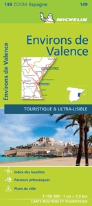 Picture of Carte Zoom Environs de Valence