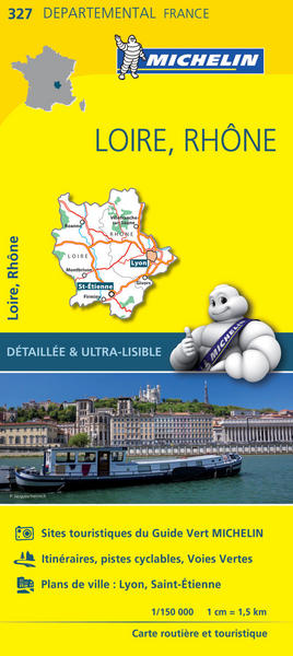 Picture of Carte Départementale Loire, Rhône