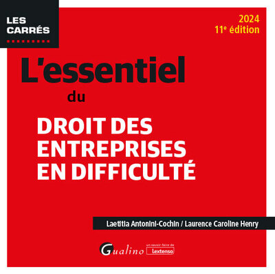Picture of L'essentiel du droit des entreprises en difficulté