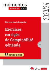 Picture of Exercices corrigés de comptabilité générale