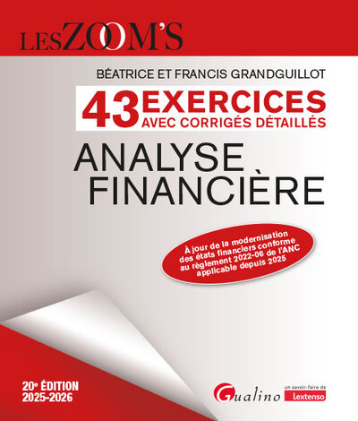 Picture of Analyse financière - 43 exercices avec corrigés détaillés