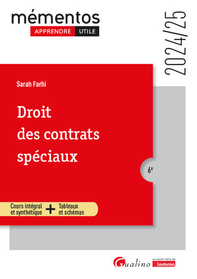 Picture of Droit des contrats spéciaux