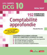 Image de DCG 10 - 192 Exercices corrigés de comptabilité approfondie