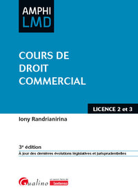 Picture of Cours de droit commercial