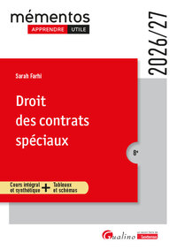 Image de Droit des contrats spéciaux
