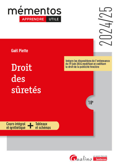 Picture of Droit des sûretés