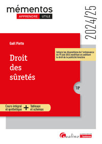 Picture of Droit des sûretés