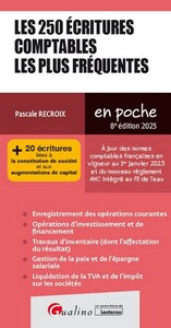 Picture of Les 250 écritures comptables les plus fréquentes