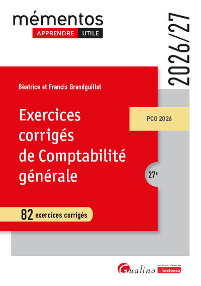 Image de 82 Exercices corrigés de comptabilité générale