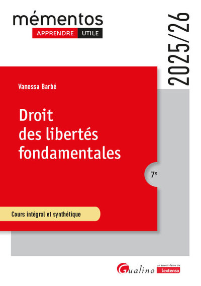 Image de Droit des libertés fondamentales