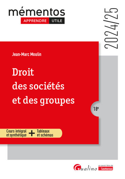 Picture of Droit des sociétés et des groupes