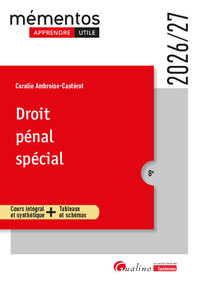 Picture of Droit pénal spécial