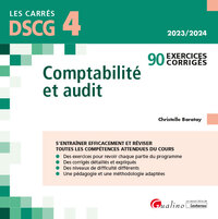 Image de DSCG 4 - Exercices corrigés - Comptabilité et audit
