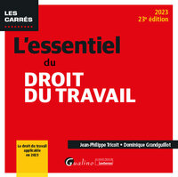 Picture of L'essentiel du droit du travail