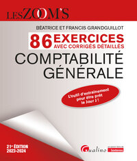 Picture of 86 exercices avec corrigés détaillés - Comptabilité générale