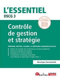 Image de DSCG 3 - Contrôle de gestion et stratégie