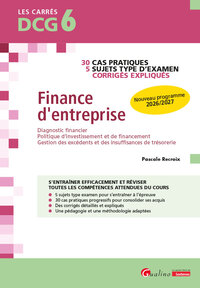 Picture of DCG 6 - Exercices corrigés Finance d'entreprise
