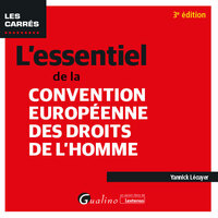 Picture of L'essentiel de la convention européenne des droits de l'homme
