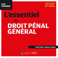 Picture of L'essentiel du droit pénal général
