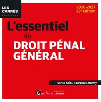 Picture of L'essentiel du droit pénal général
