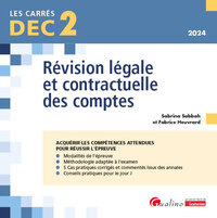 Image de DEC 2 - Révision légale et contractuelle des comptes