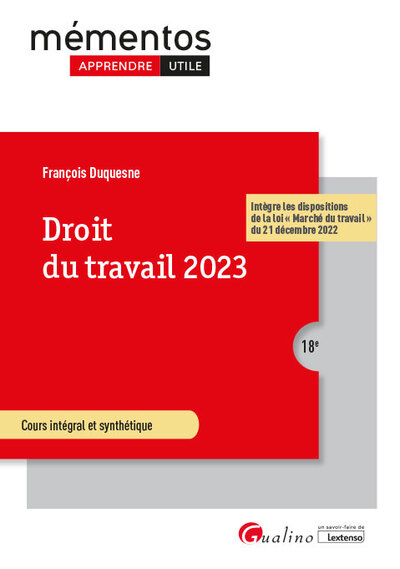 Picture of Droit du travail 2023