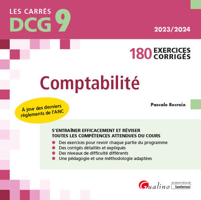 Image de DCG 9 - Exercices corrigés de Comptabilité