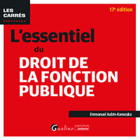 Picture of L'essentiel du droit de la fonction publique