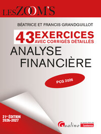 Image de Analyse financière - 43 exercices avec corrigés détaillés