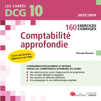 Image de DCG 10 - Exercices corrigés de comptabilité approfondie