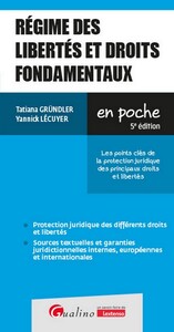 Picture of Régimes des libertés et droits fondamentaux