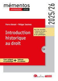 Image de Introduction historique au droit