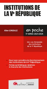 Picture of Institutions de la Ve République