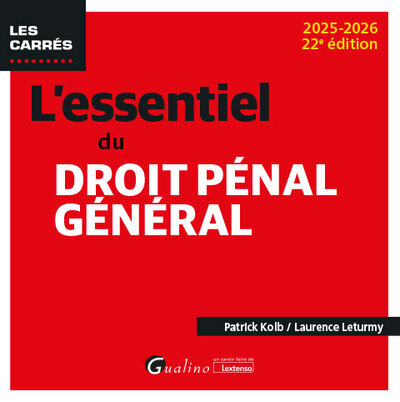 Picture of L'essentiel du droit pénal général