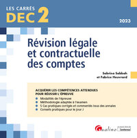 Image de DEC 2 - Révision légale et contractuelle des comptes