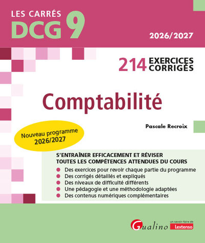 Picture of DCG 9 - 214 Exercices corrigés de Comptabilité