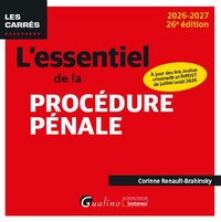 Picture of L'essentiel de la procédure pénale