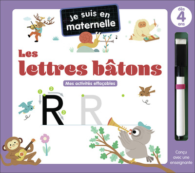 Picture of Je suis en maternelle - Les lettres bâtons