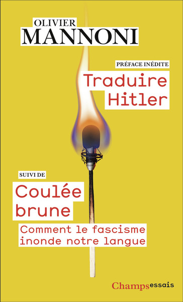 Image de Traduire Hitler suivi de Coulée brune
